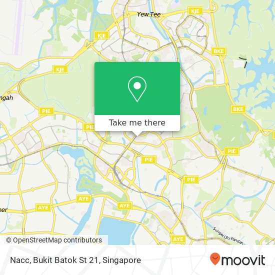 Nacc, Bukit Batok St 21 map