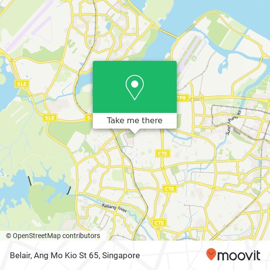 Belair, Ang Mo Kio St 65地图