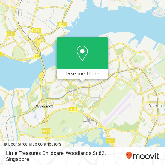 Little Treasures Childcare, Woodlands St 82 map