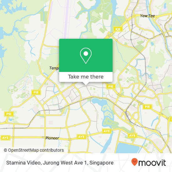 Stamina Video, Jurong West Ave 1地图