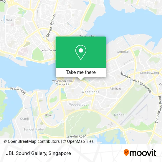 JBL Sound Gallery map