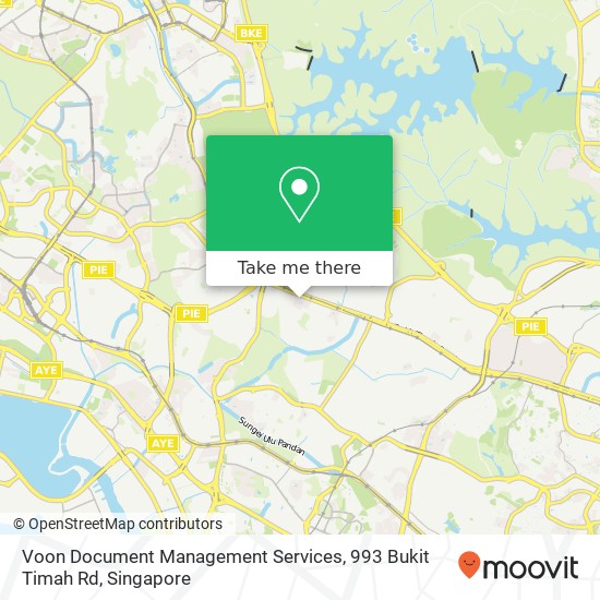 Voon Document Management Services, 993 Bukit Timah Rd map