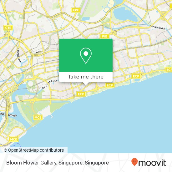 Bloom Flower Gallery, Singapore地图