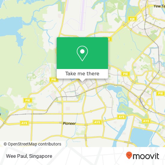 Wee Paul, Boon Lay Dr map