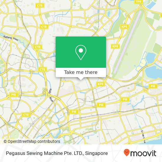 Pegasus Sewing Machine Pte. LTD., 135 Joo Seng Rd map