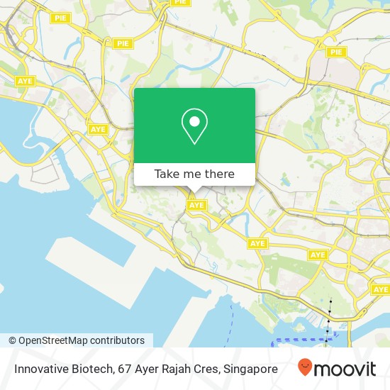 Innovative Biotech, 67 Ayer Rajah Cres地图