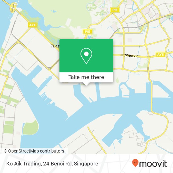 Ko Aik Trading, 24 Benoi Rd map