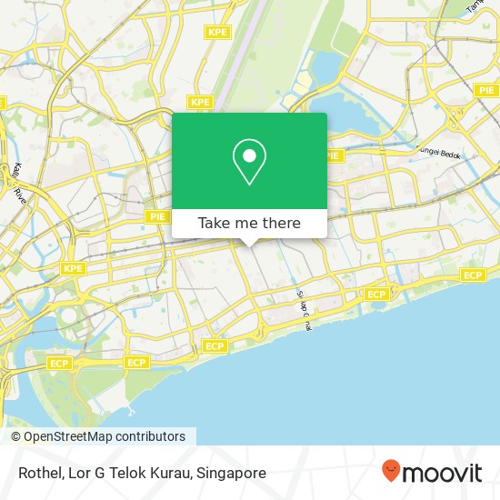 Rothel, Lor G Telok Kurau map