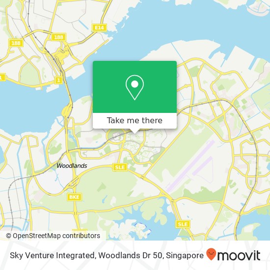 Sky Venture Integrated, Woodlands Dr 50地图