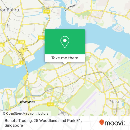 Benofa Trading, 25 Woodlands Ind Park E1地图