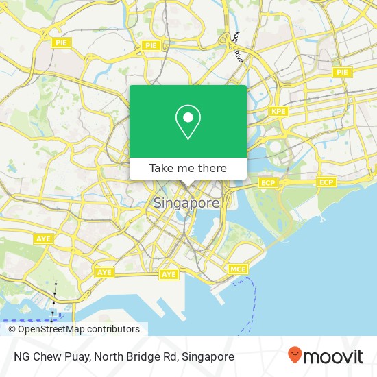 NG Chew Puay, North Bridge Rd map