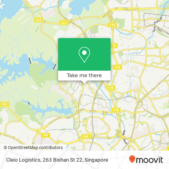 Cleio Logistics, 263 Bishan St 22 map