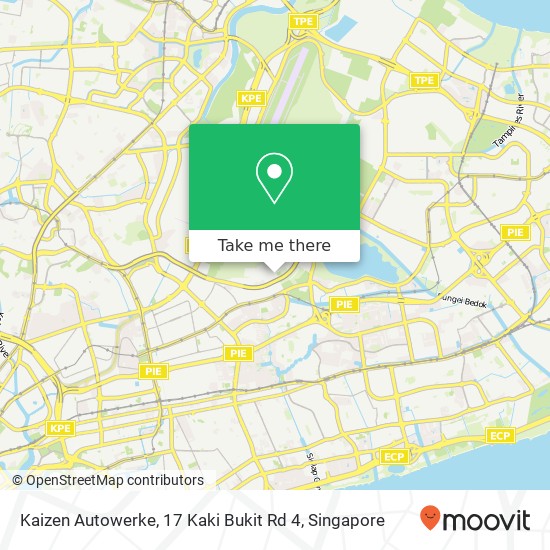 Kaizen Autowerke, 17 Kaki Bukit Rd 4地图