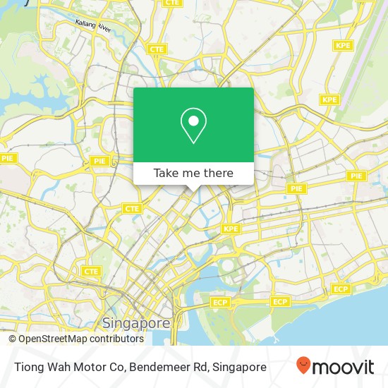 Tiong Wah Motor Co, Bendemeer Rd map