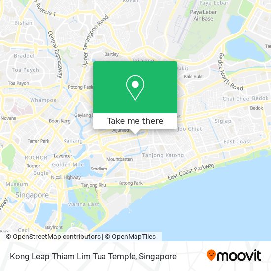 Kong Leap Thiam Lim Tua Temple map