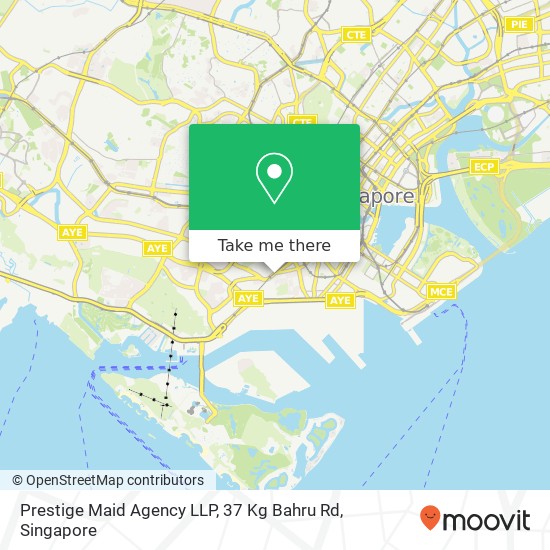 Prestige Maid Agency LLP, 37 Kg Bahru Rd地图