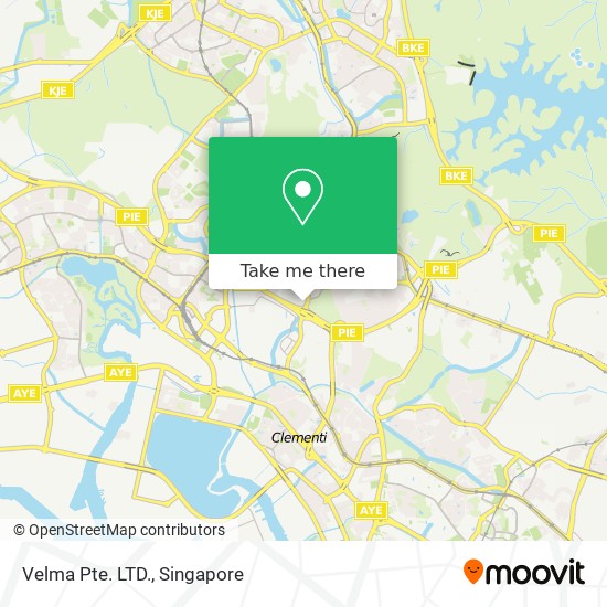 Velma Pte. LTD. map