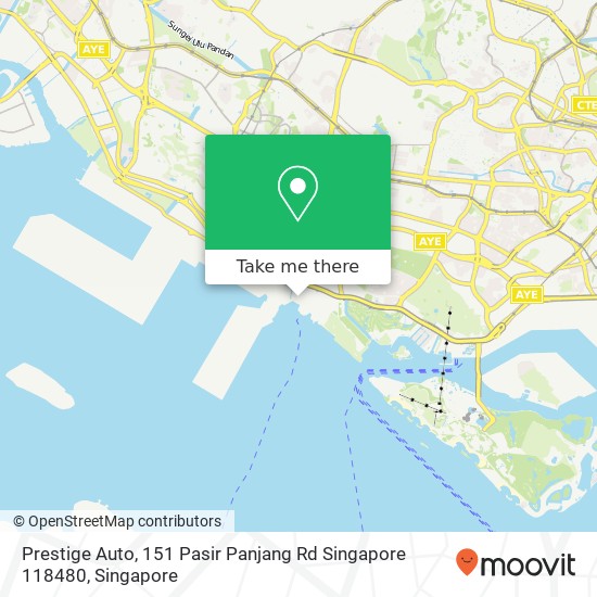 Prestige Auto, 151 Pasir Panjang Rd Singapore 118480地图