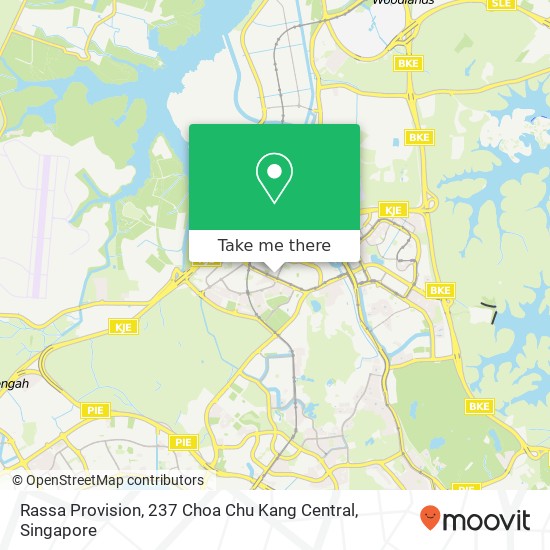 Rassa Provision, 237 Choa Chu Kang Central地图