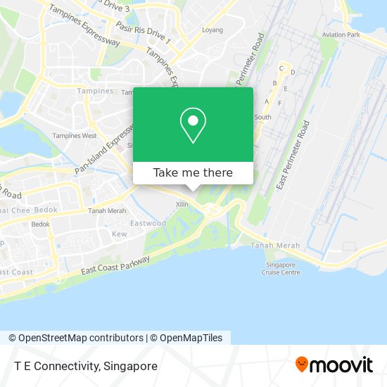 T E Connectivity map