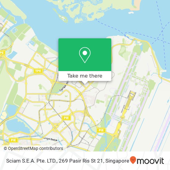 Sciam S.E.A. Pte. LTD., 269 Pasir Ris St 21地图