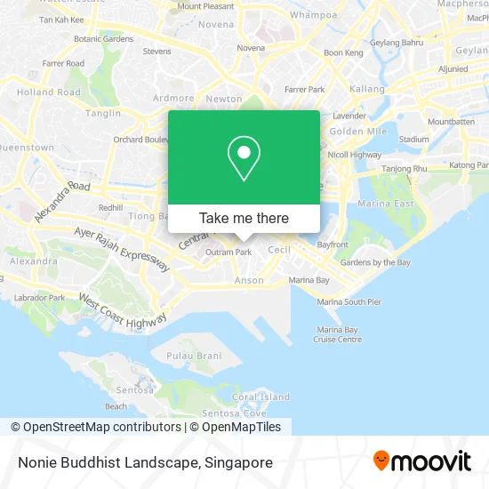 Nonie Buddhist Landscape map