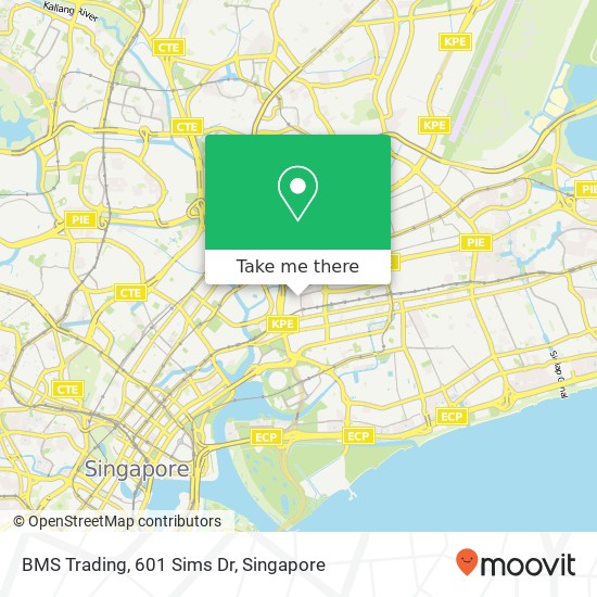 BMS Trading, 601 Sims Dr地图