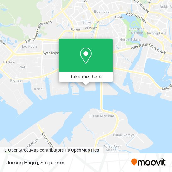 Jurong Engrg map