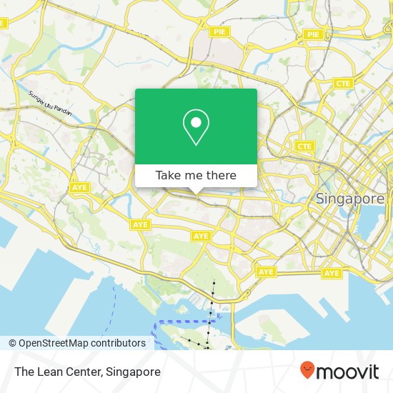 The Lean Center, Singapore map