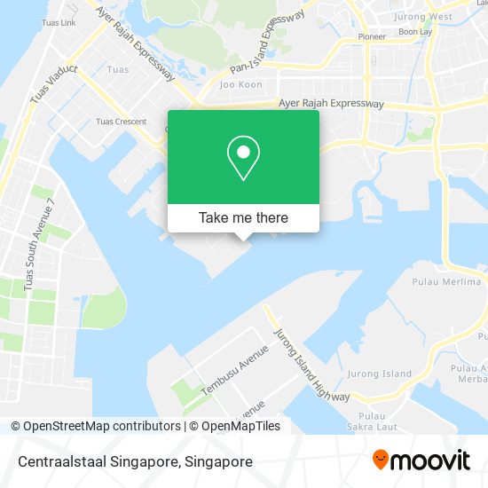 Centraalstaal Singapore map