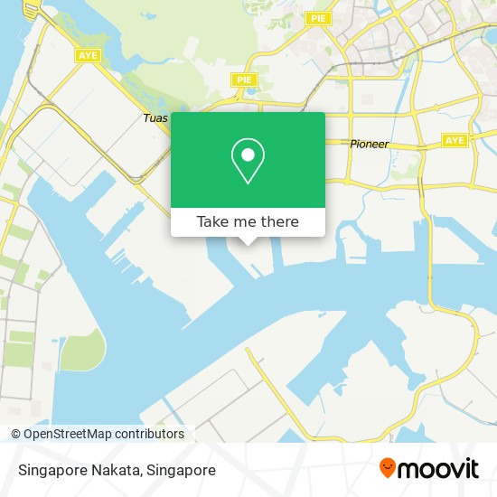 Singapore Nakata map