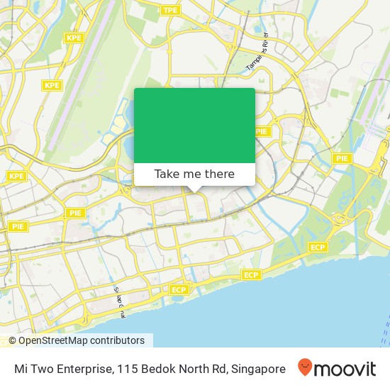 Mi Two Enterprise, 115 Bedok North Rd地图