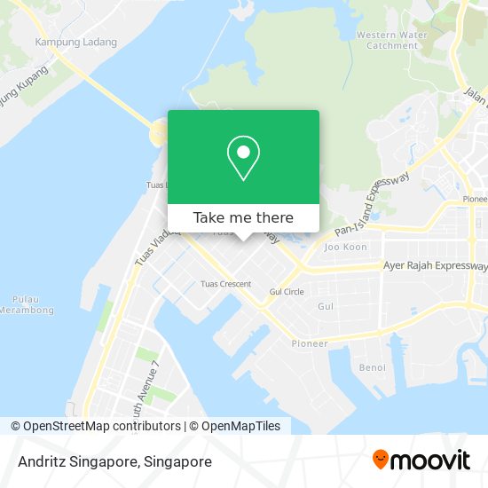 Andritz Singapore map