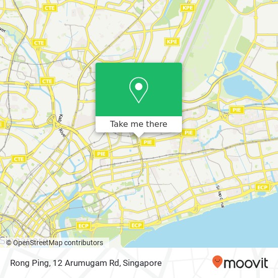 Rong Ping, 12 Arumugam Rd地图
