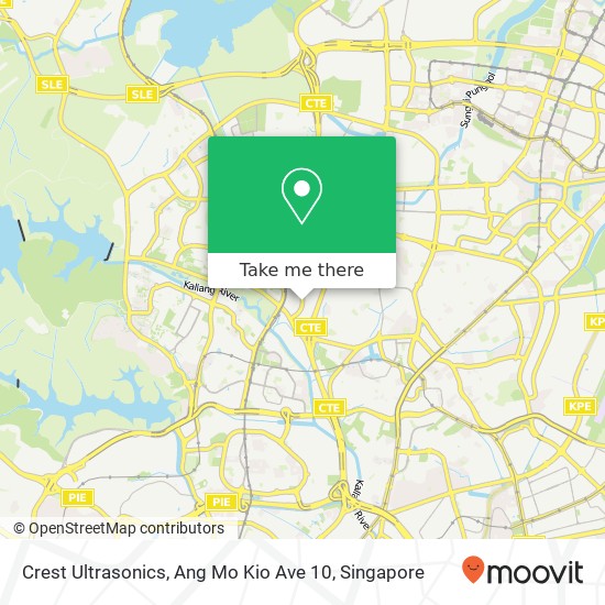 Crest Ultrasonics, Ang Mo Kio Ave 10地图