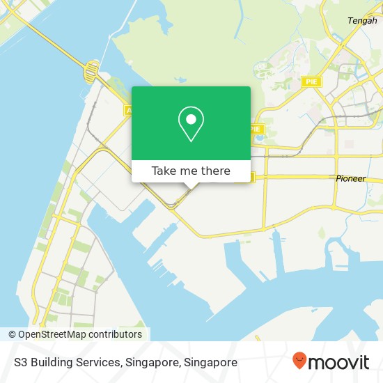 S3 Building Services, Singapore map