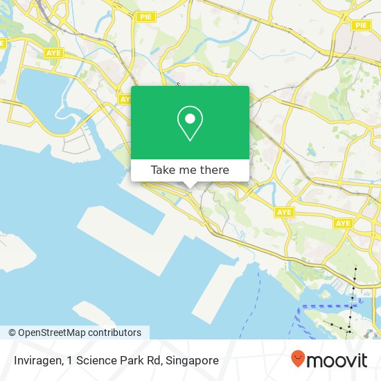 Inviragen, 1 Science Park Rd map