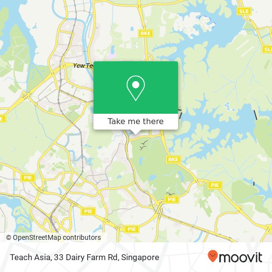 Teach Asia, 33 Dairy Farm Rd地图