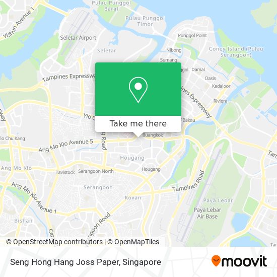 Seng Hong Hang Joss Paper地图