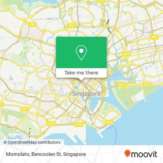 Momolato, Bencoolen St地图