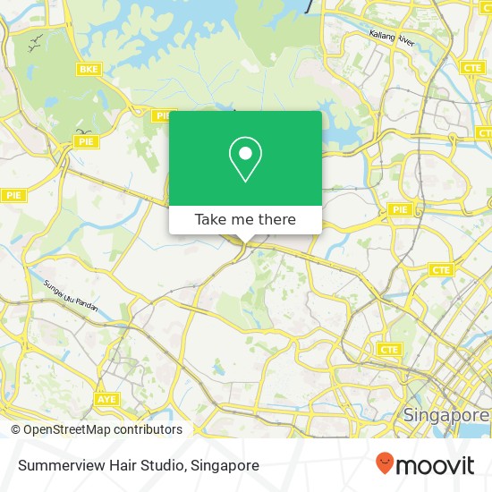 Summerview Hair Studio map