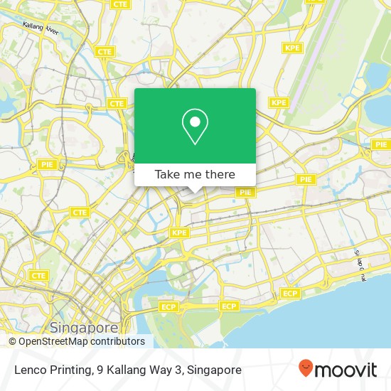 Lenco Printing, 9 Kallang Way 3地图