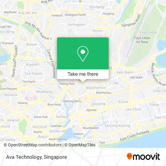 Ava Technology map
