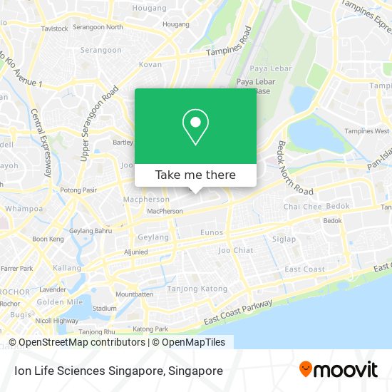 Ion Life Sciences Singapore地图