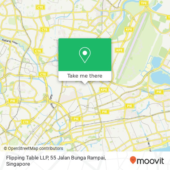 Flipping Table LLP, 55 Jalan Bunga Rampai map