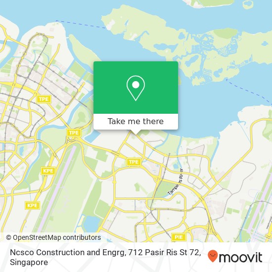 Ncsco Construction and Engrg, 712 Pasir Ris St 72地图