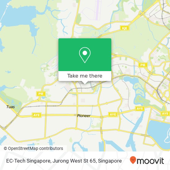 EC-Tech Singapore, Jurong West St 65地图