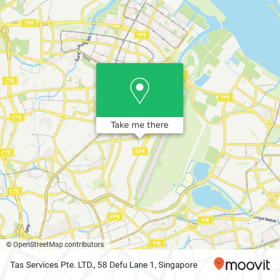 Tas Services Pte. LTD., 58 Defu Lane 1地图