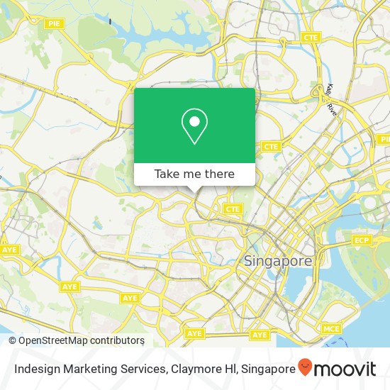 Indesign Marketing Services, Claymore Hl map