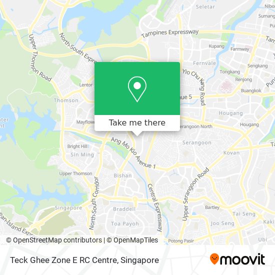Teck Ghee Zone E RC Centre地图